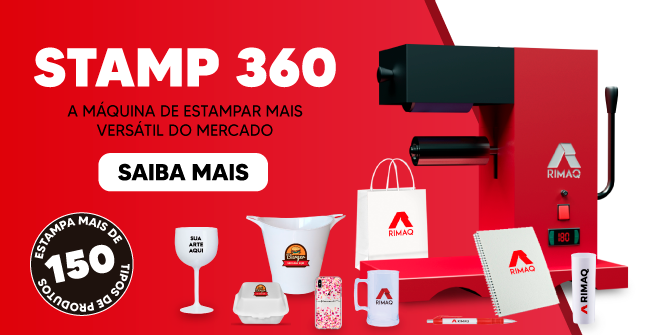 Máquina de Estampar copos long drink